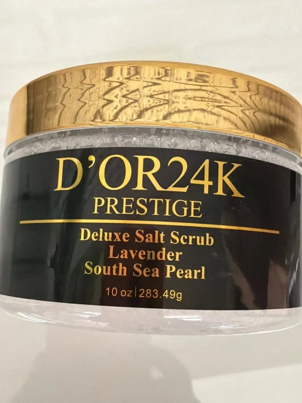 D’OR24K Deluxe Shea Lavender South Sea Pearl Body Butter Scrub & Body